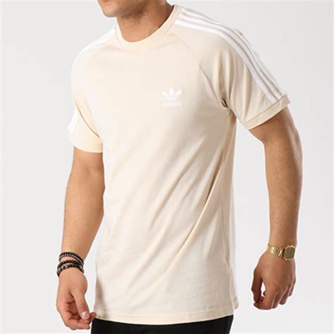 adidas t shirt beige damen